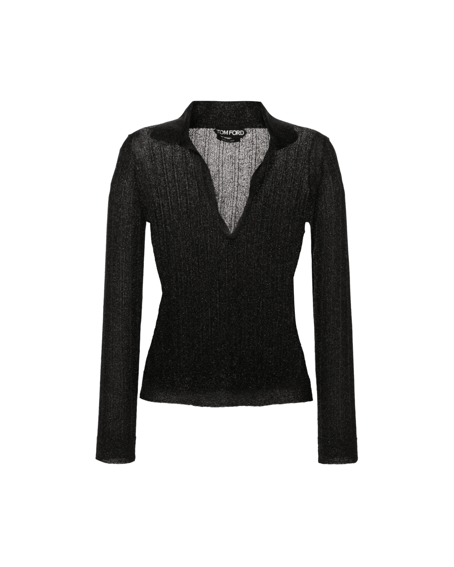 Tom Ford Black T-Shirt And Polo Glam Steals