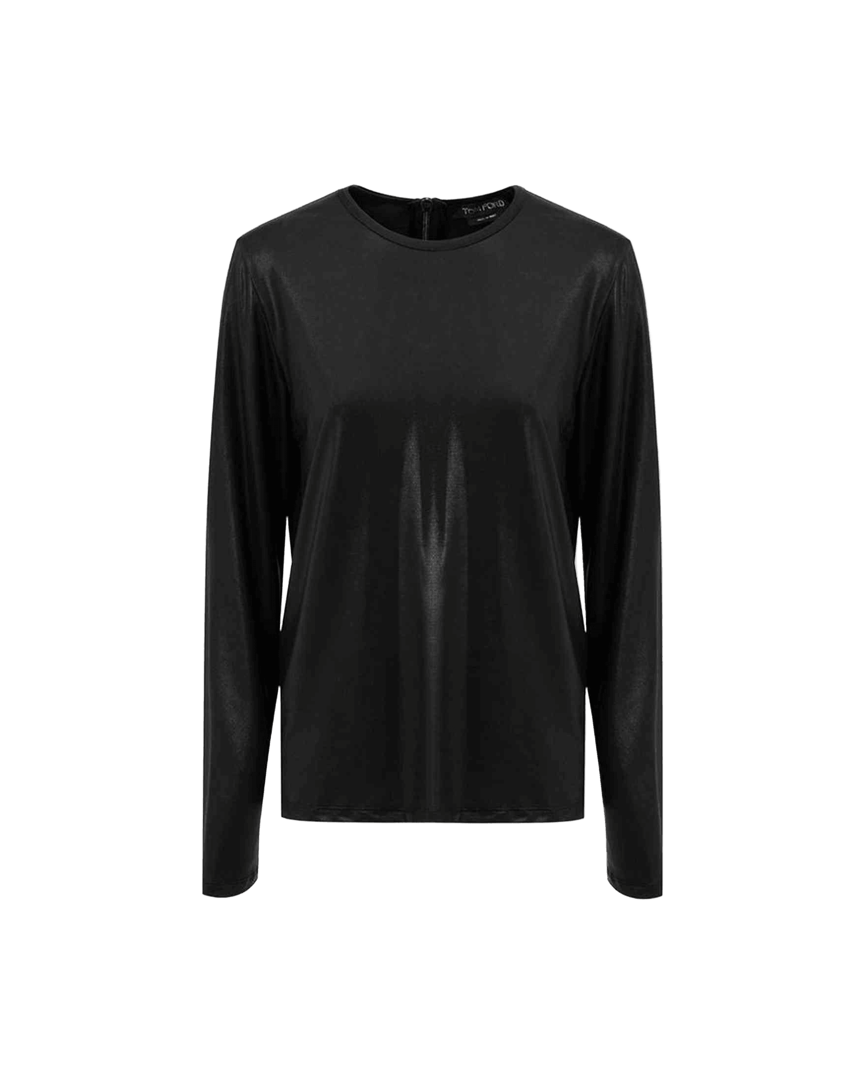 Tom Ford Black Viscose Long Sleeve Glam Steals