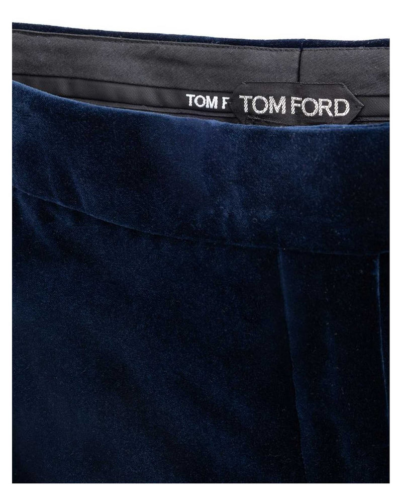 Tom Ford Blue Cotton Skirt Glam Steals