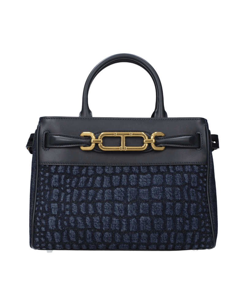 Tom Ford Blue Fabric Handbag Glam Steals