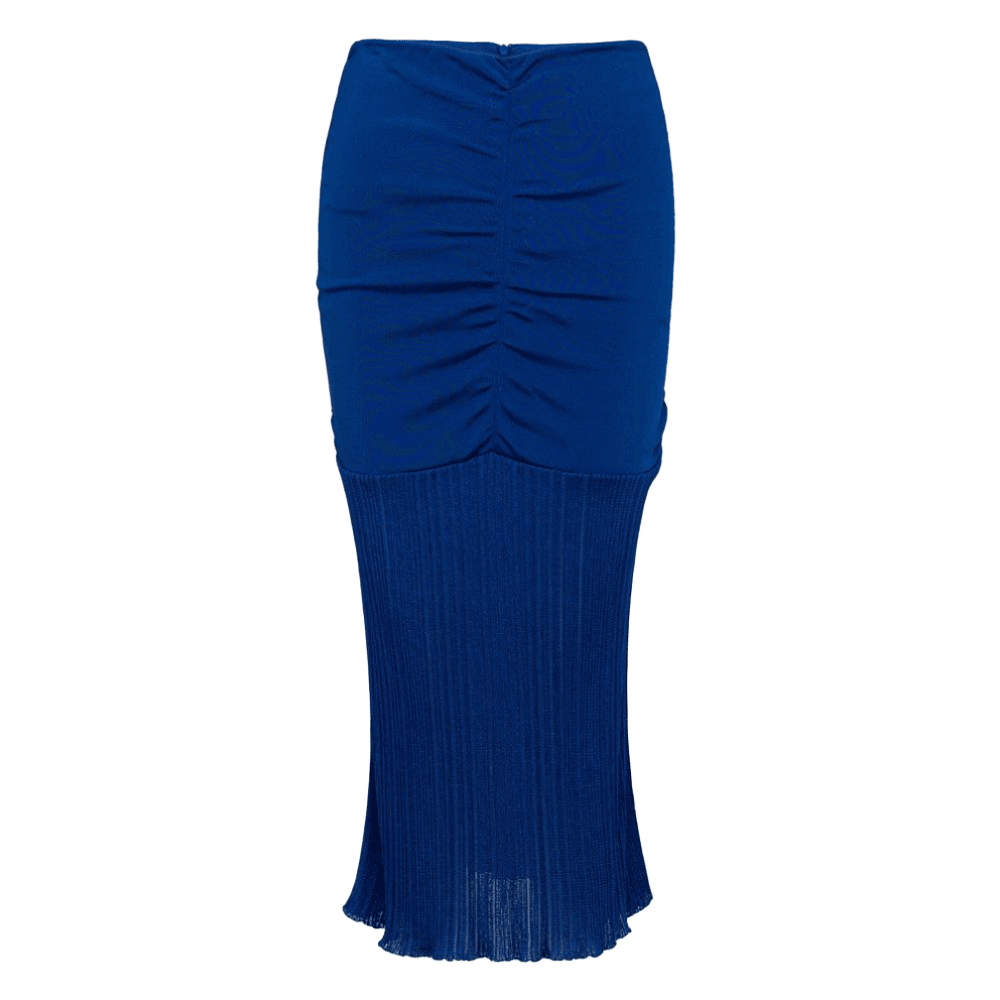 Tom Ford Blue Viscose Midi Glam Steals