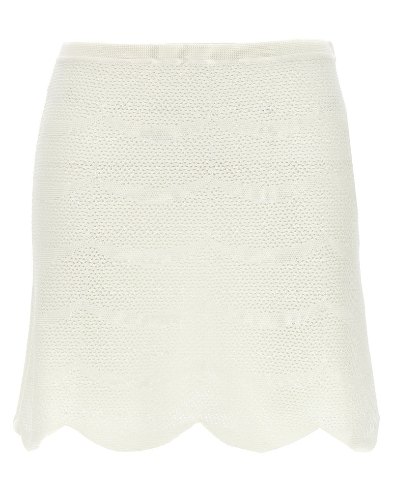 Tom Ford Crochet Mini Skirt Glam Steals