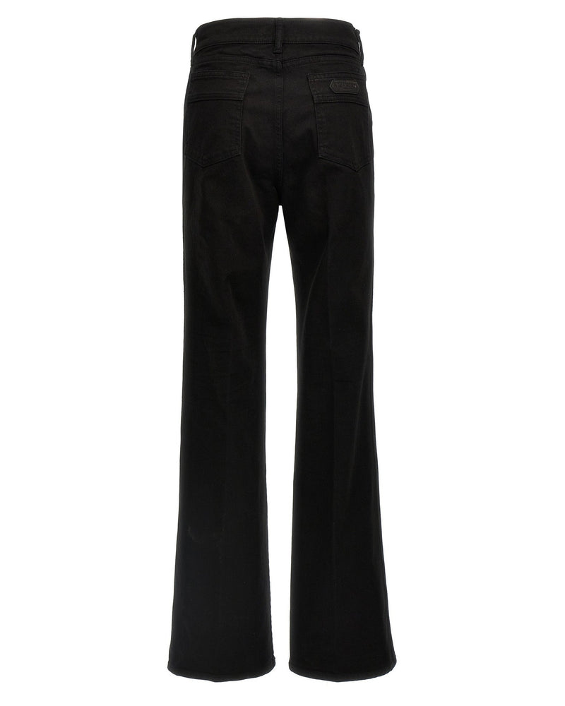Tom Ford Denim Stretch Twill Wide Flare Jeans Glam Steals