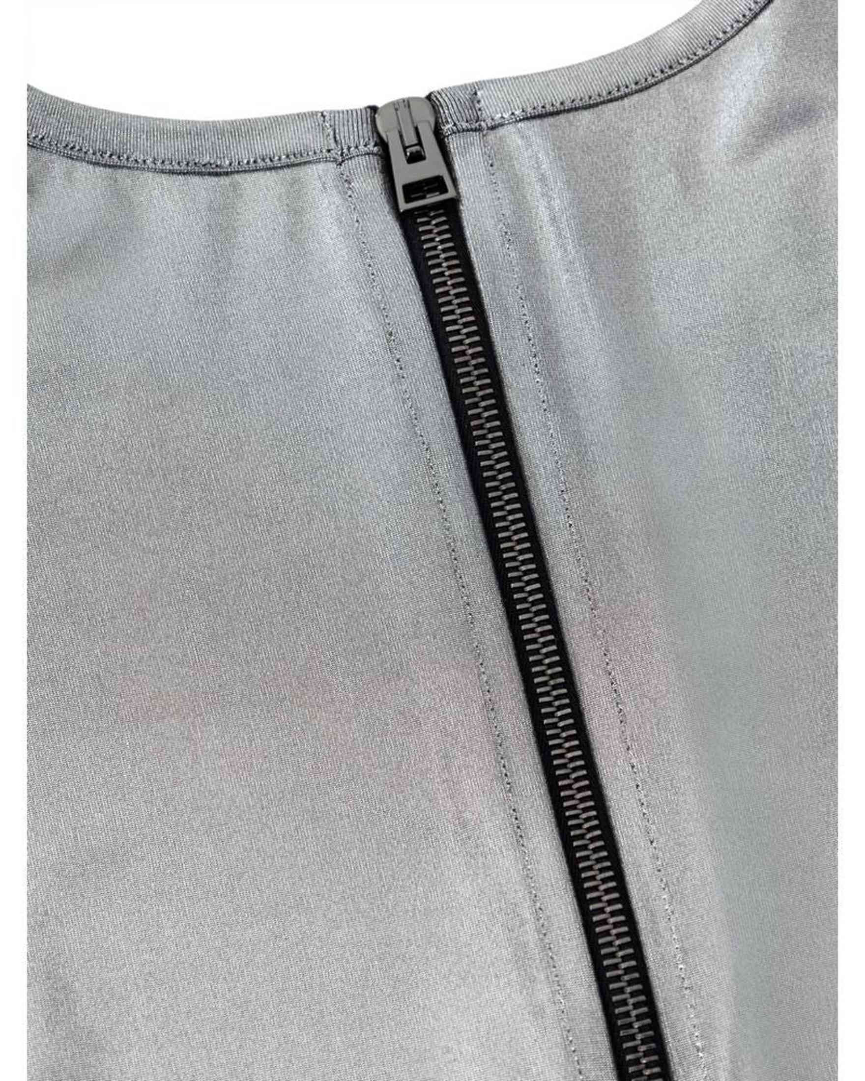 Tom Ford Gray Viscose Long Sleeve Glam Steals