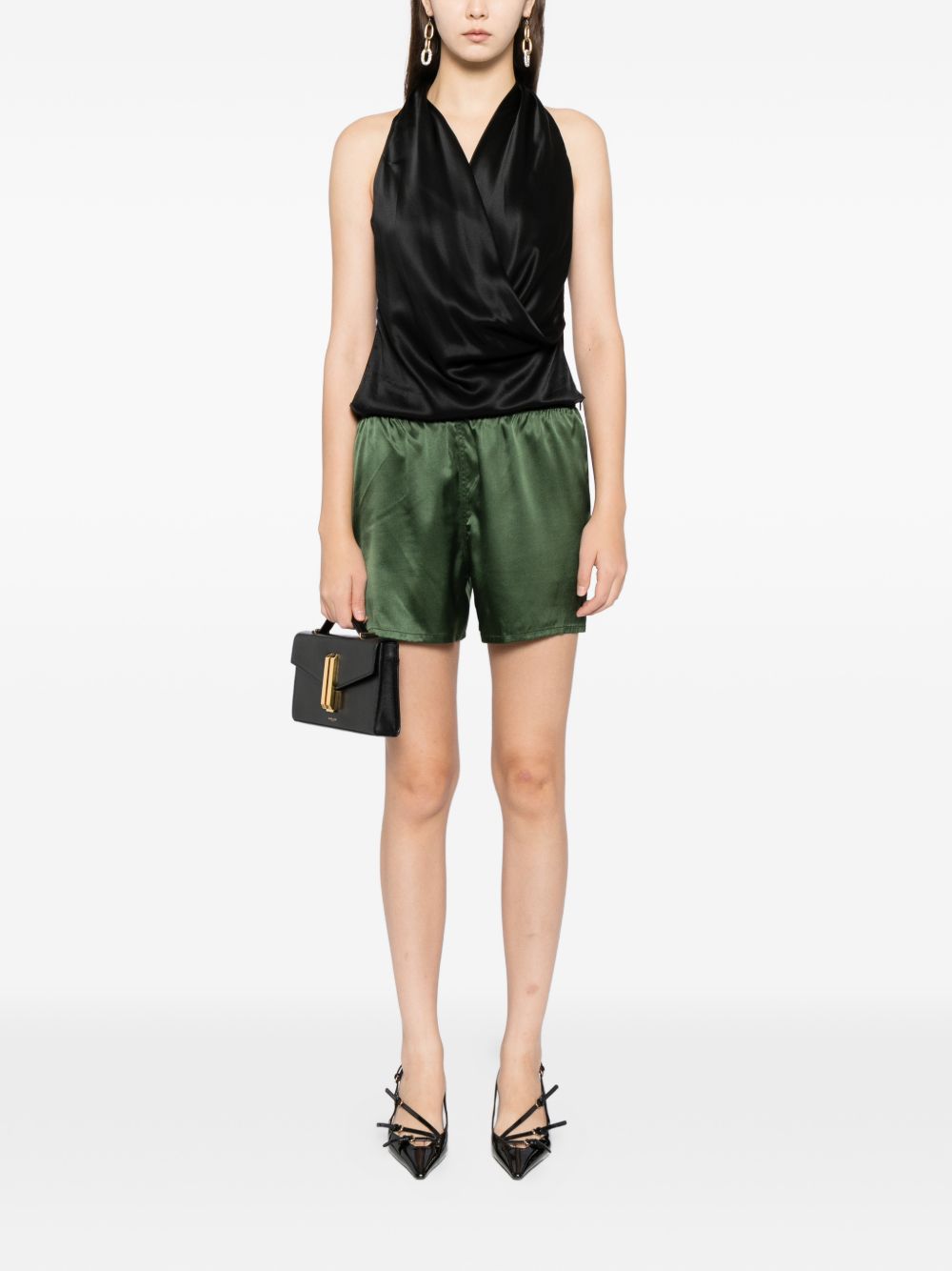 Tom Ford Green Shorts Glam Steals