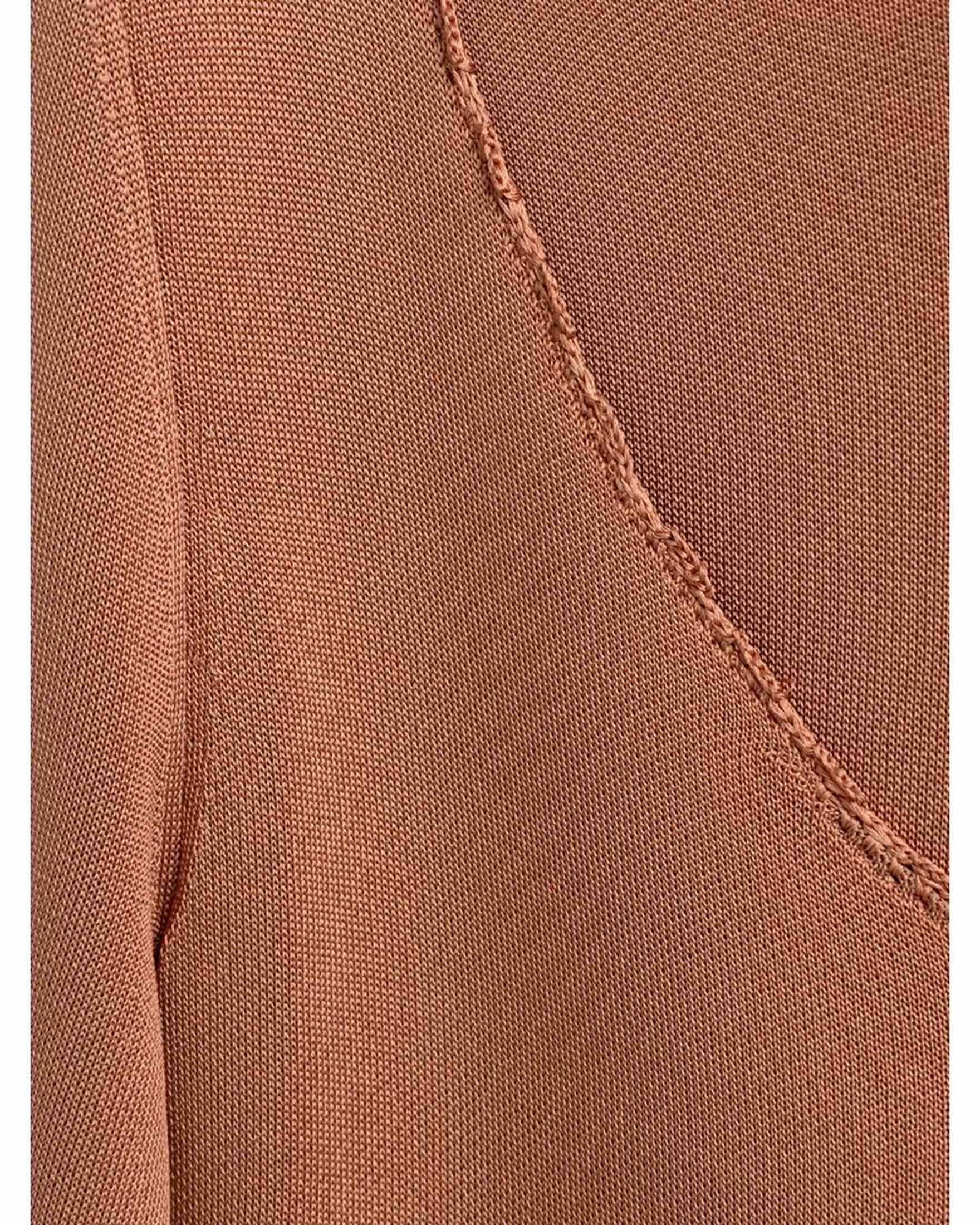 Tom Ford Orange Viscose Long Glam Steals