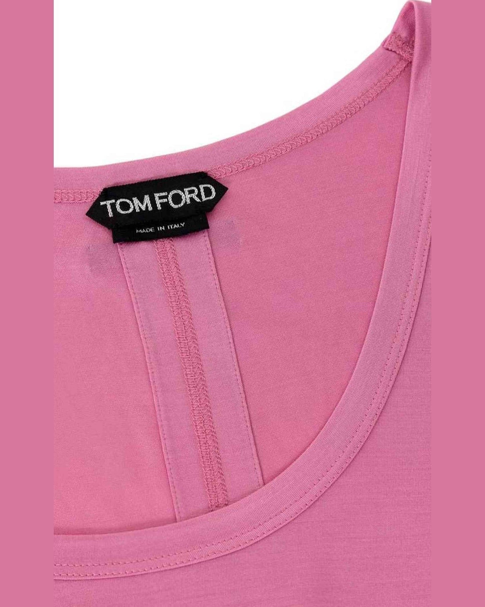 Tom Ford Pink Silk Tank Top Glam Steals