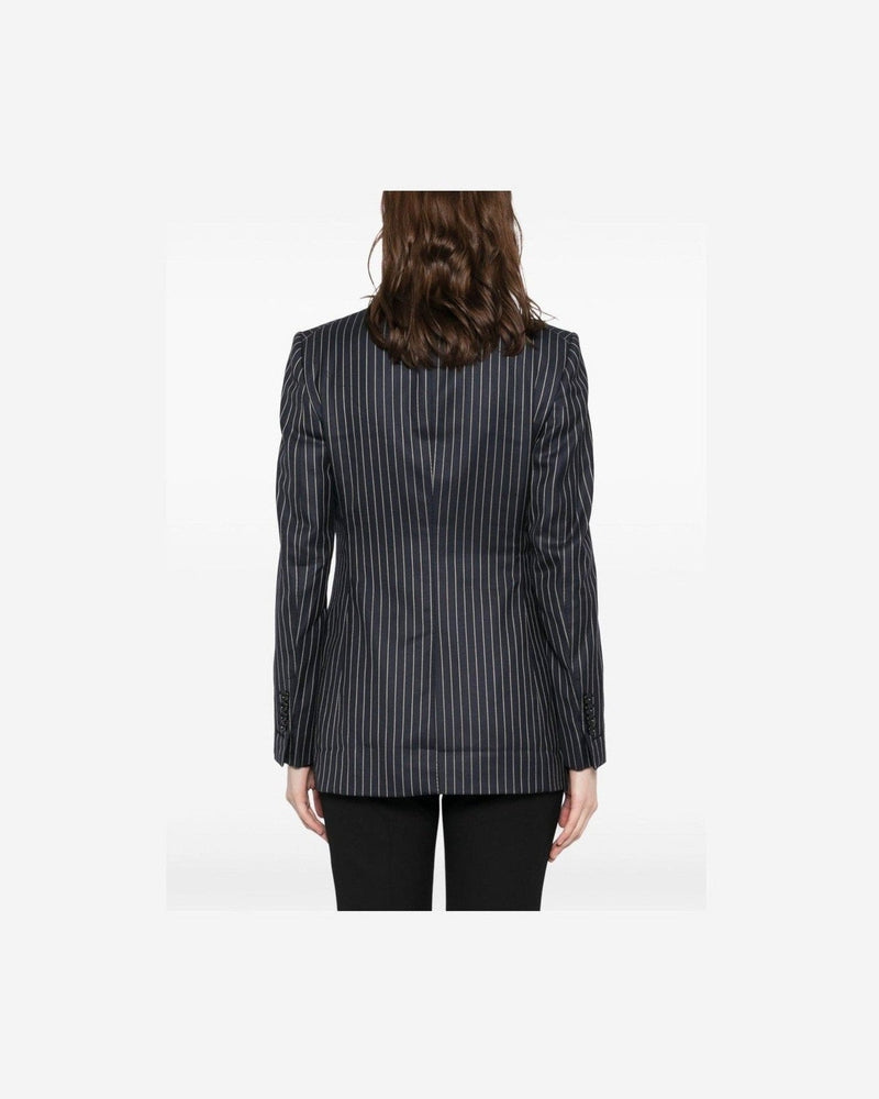 Tom Ford Pinstripe Single Breasted Blazer Glam Steals