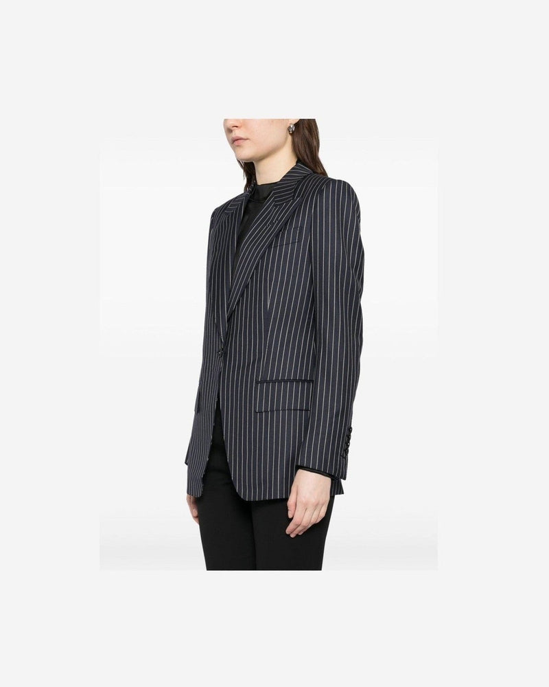 Tom Ford Pinstripe Single Breasted Blazer Glam Steals