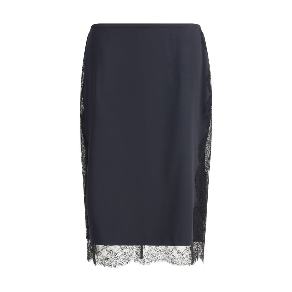 Tom Ford Satin Skirt with Lace Details Glam Steals