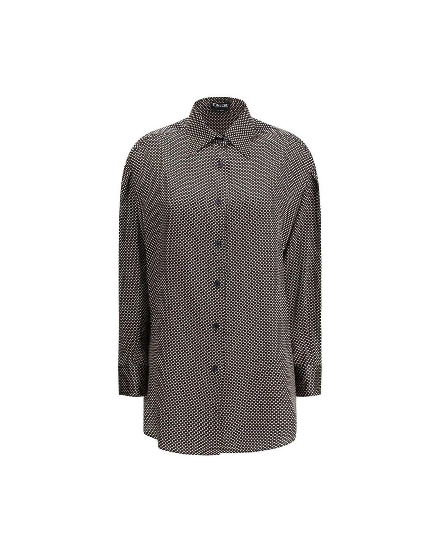 Tom Ford Silk Polka Dot Shirt Glam Steals