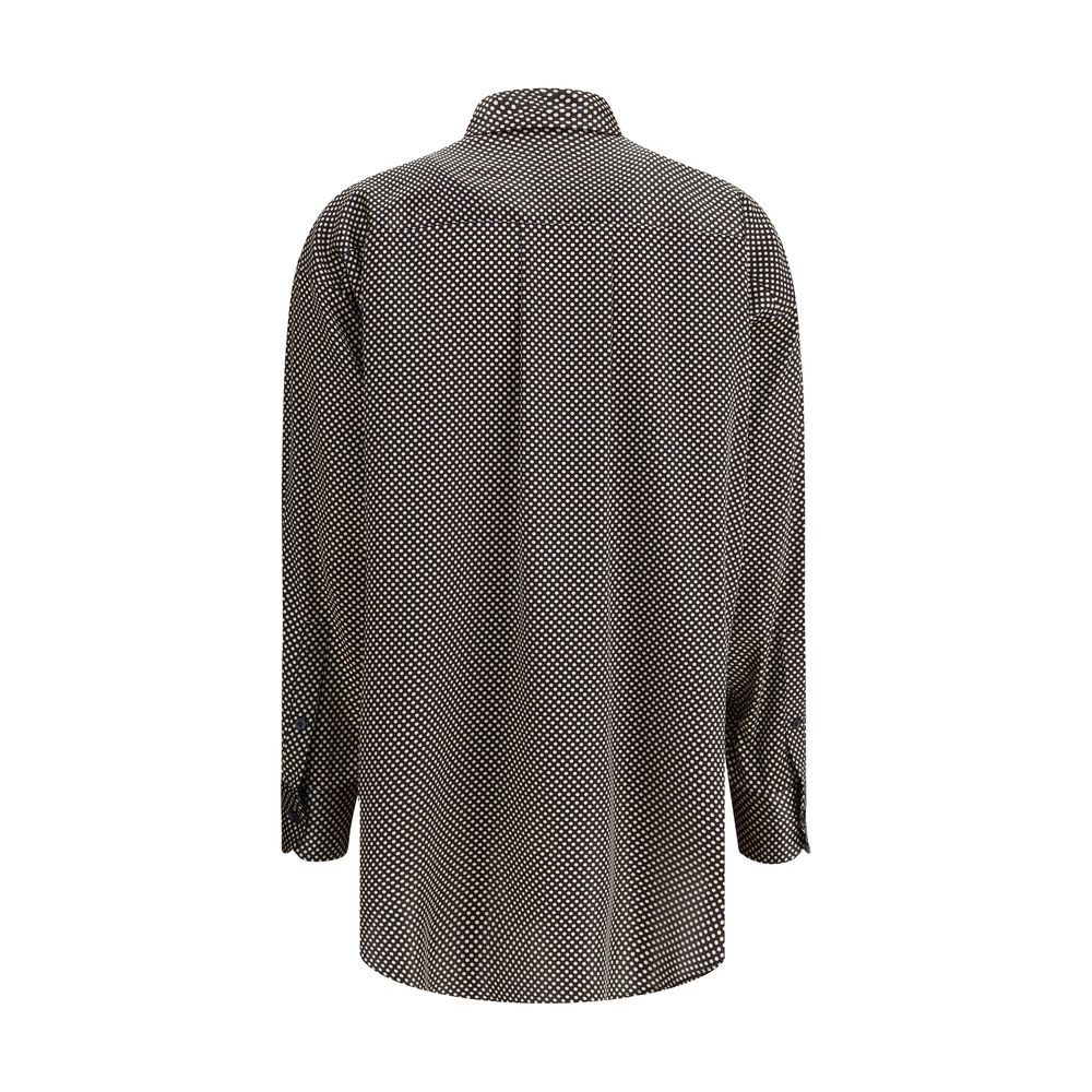Tom Ford Silk Polka Dot Shirt Glam Steals