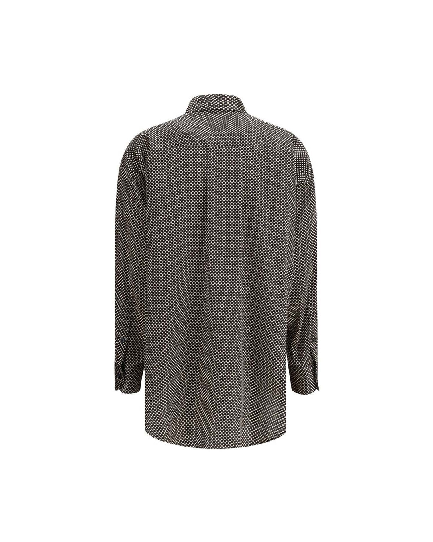 Tom Ford Silk Polka Dot Shirt Glam Steals