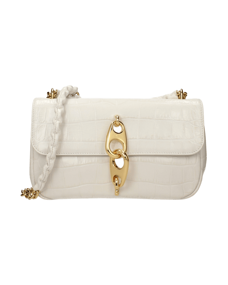 Tom Ford White Leather Shoulder Bag Glam Steals