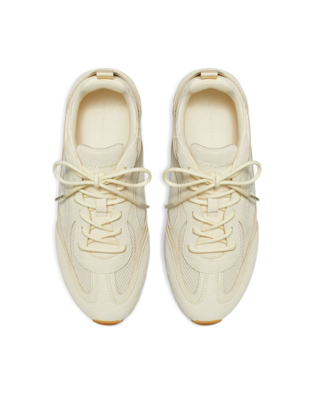 Tory Burch Beige Sneakers Glam Steals