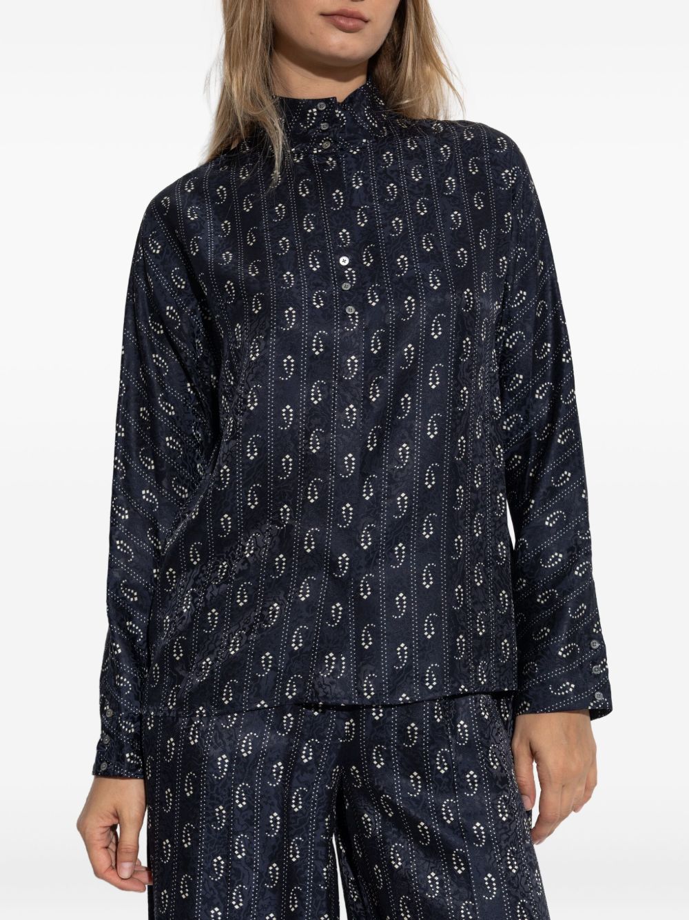 Tory Burch Blue Sweater Glam Steals