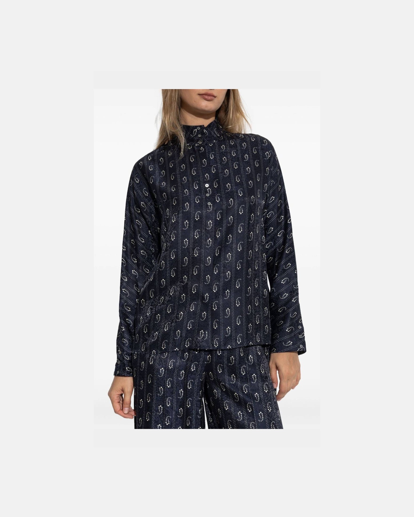 Tory Burch Blue Sweater Glam Steals