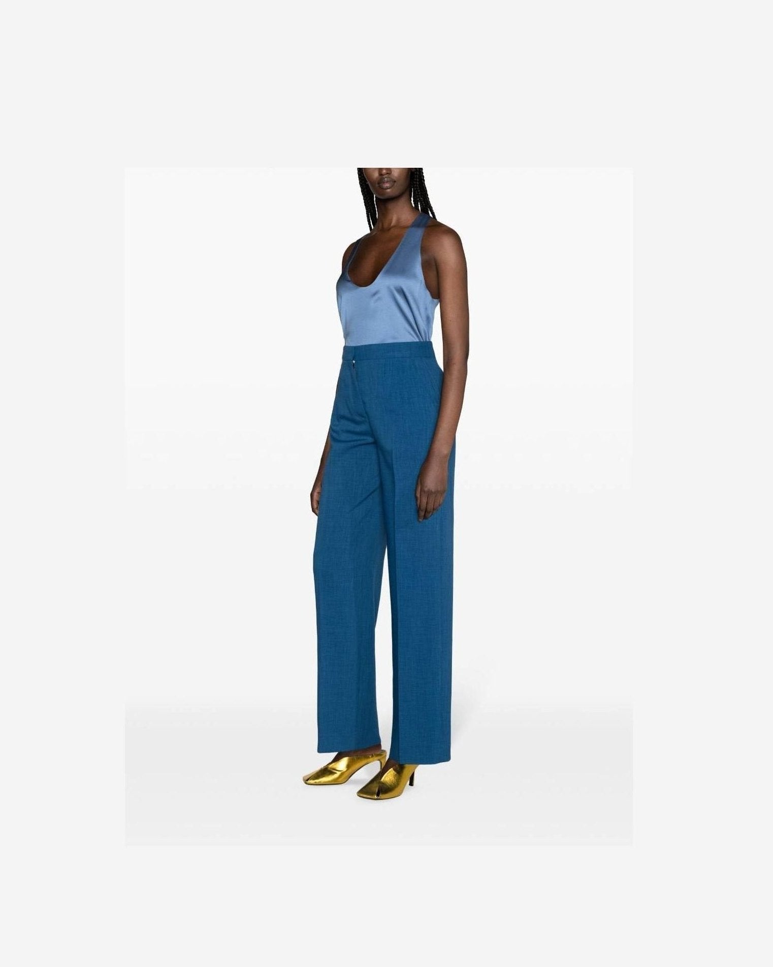Tory Burch Blue Trouser Glam Steals
