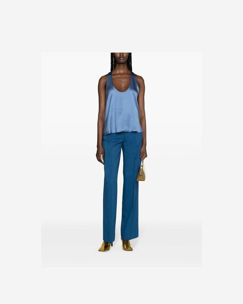 Tory Burch Blue Trouser Glam Steals