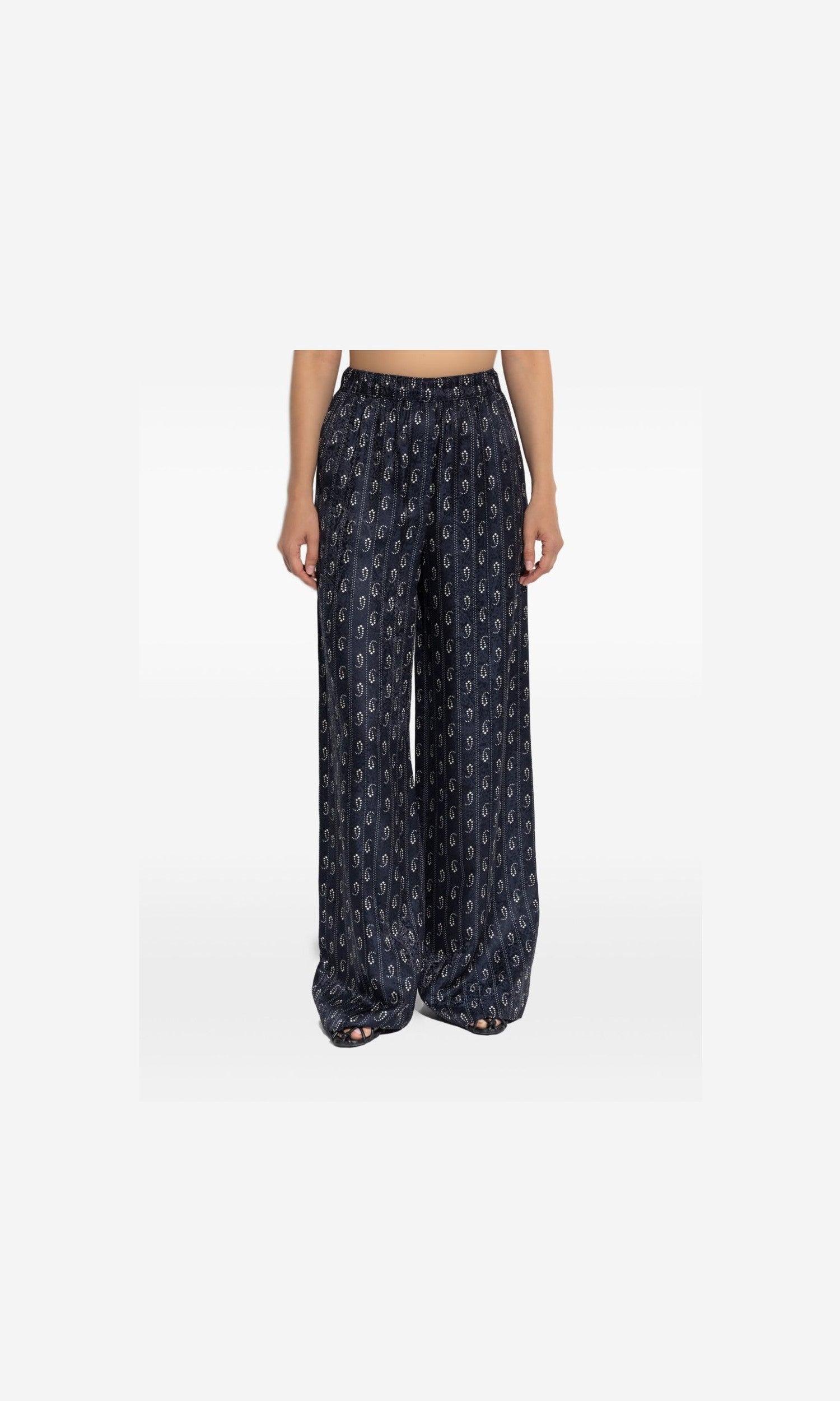 Tory Burch Blue Trouser Glam Steals