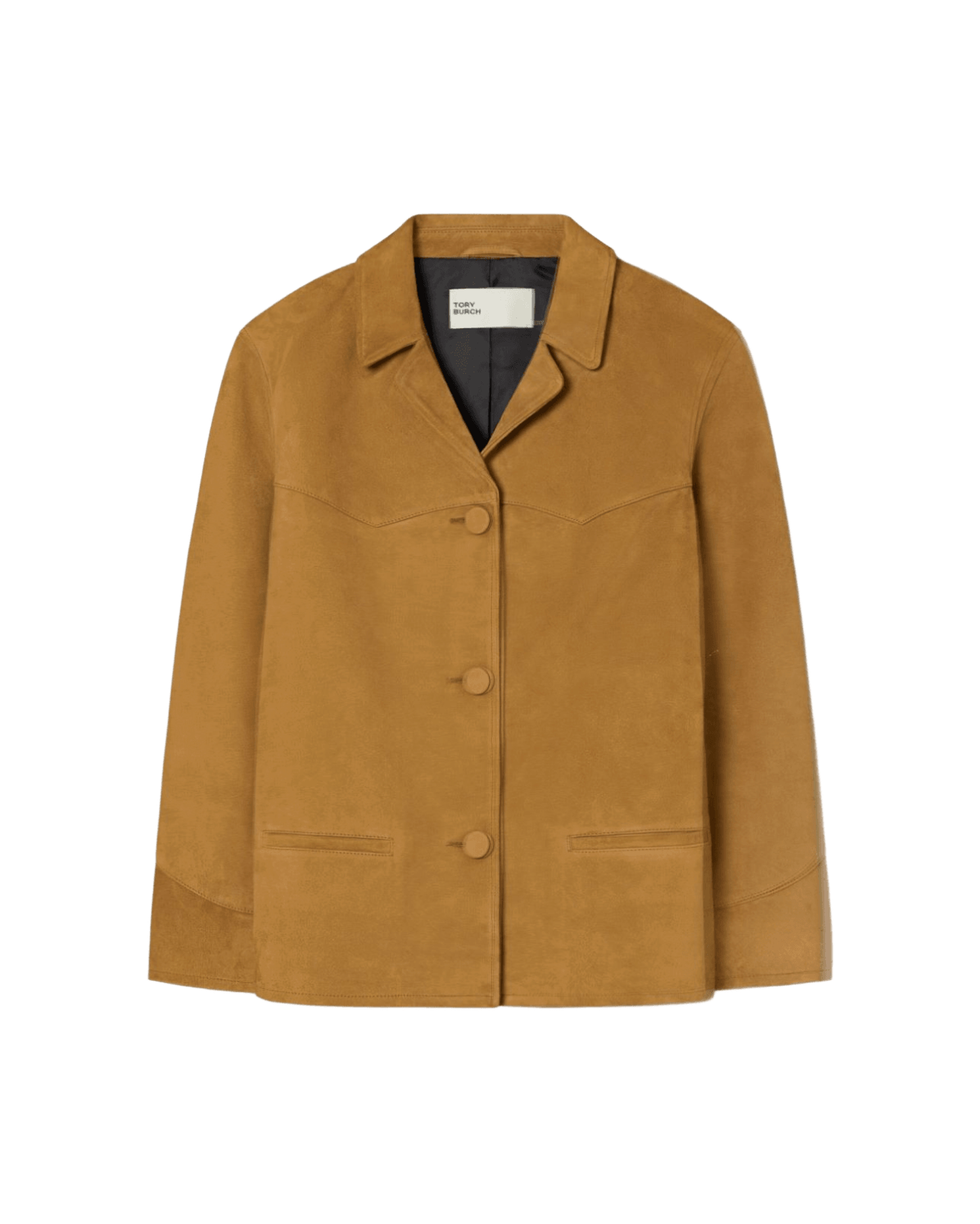 Tory Burch Brown Leather Jacket Glam Steals