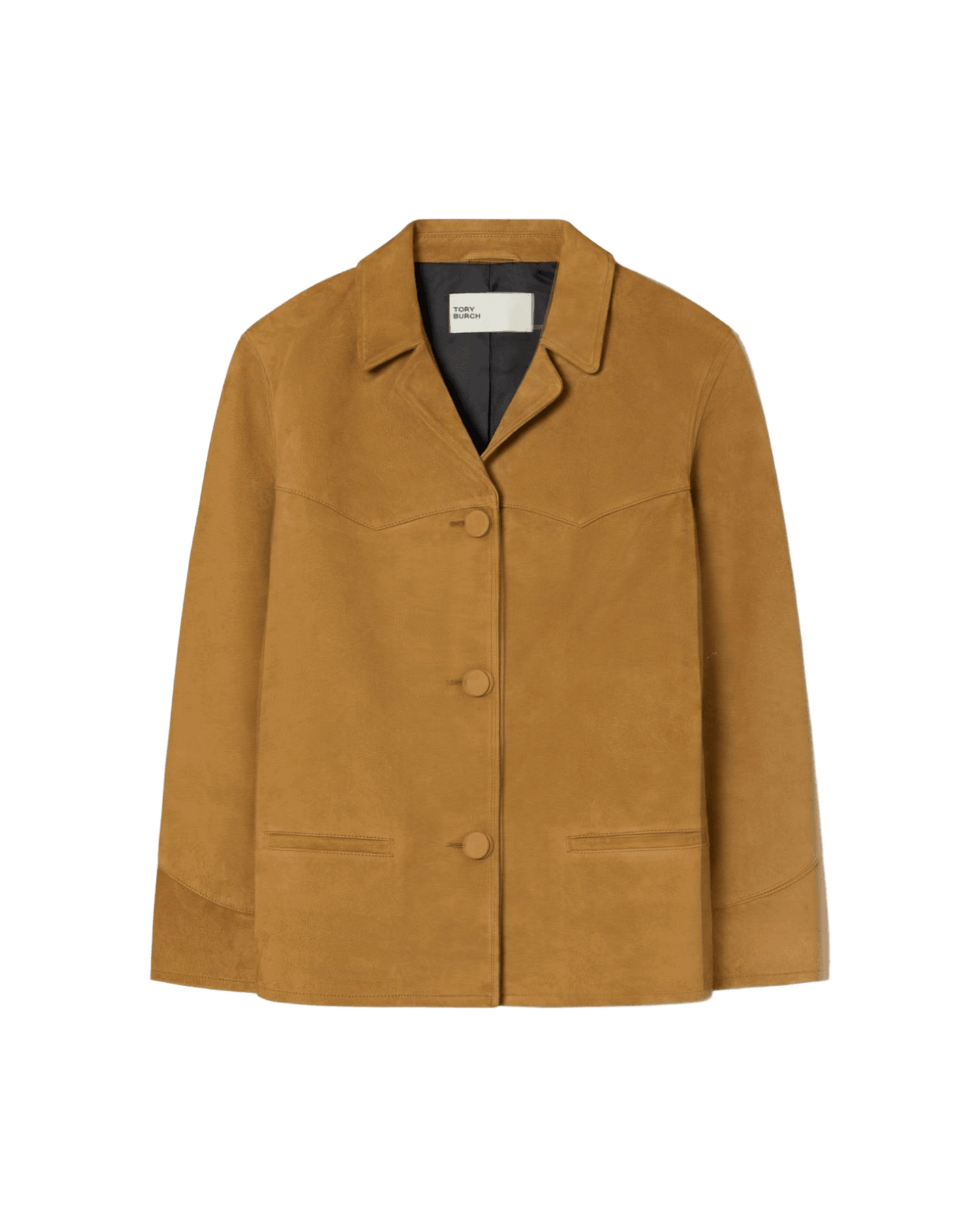 Tory Burch Brown Leather Jacket Glam Steals