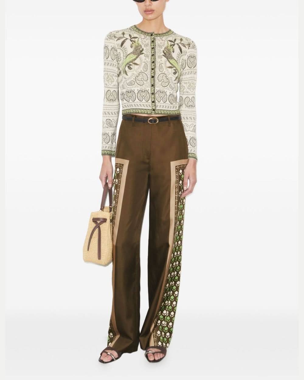 Tory Burch Brown Trouser Glam Steals