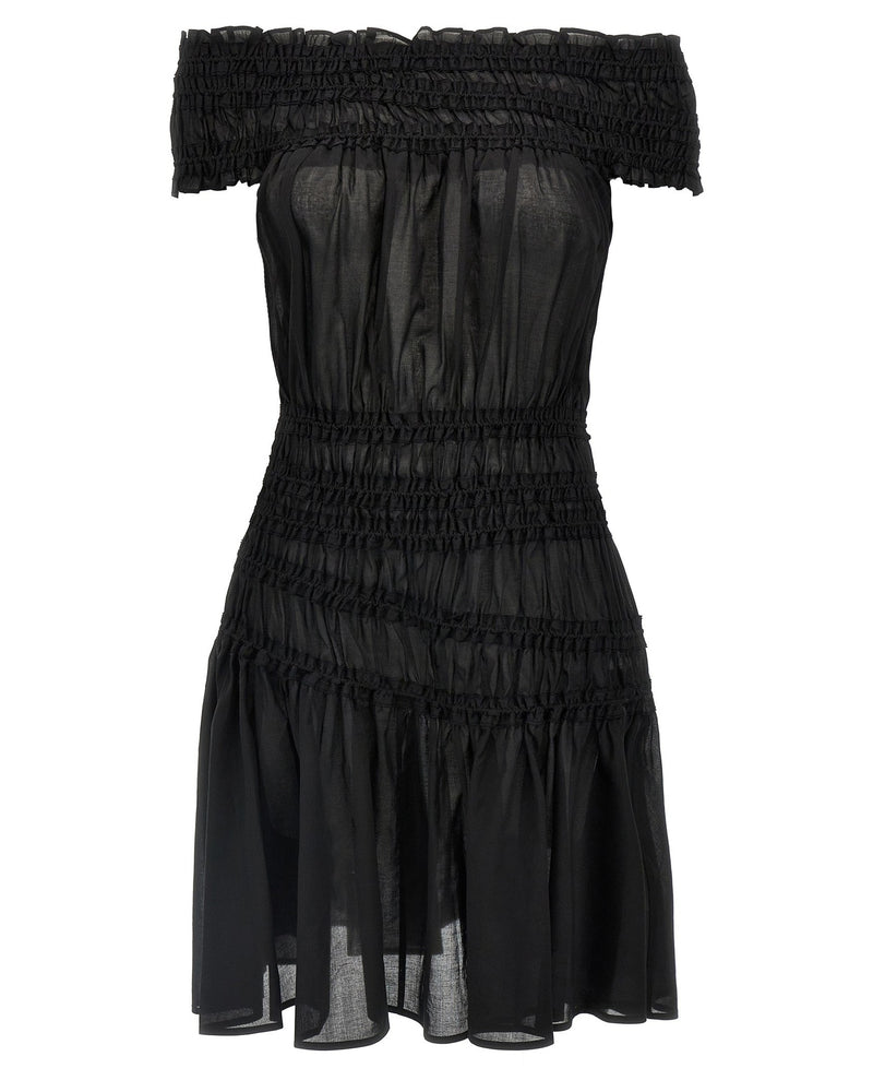 Tory Burch Cotton Smocked Dress Glam Steals
