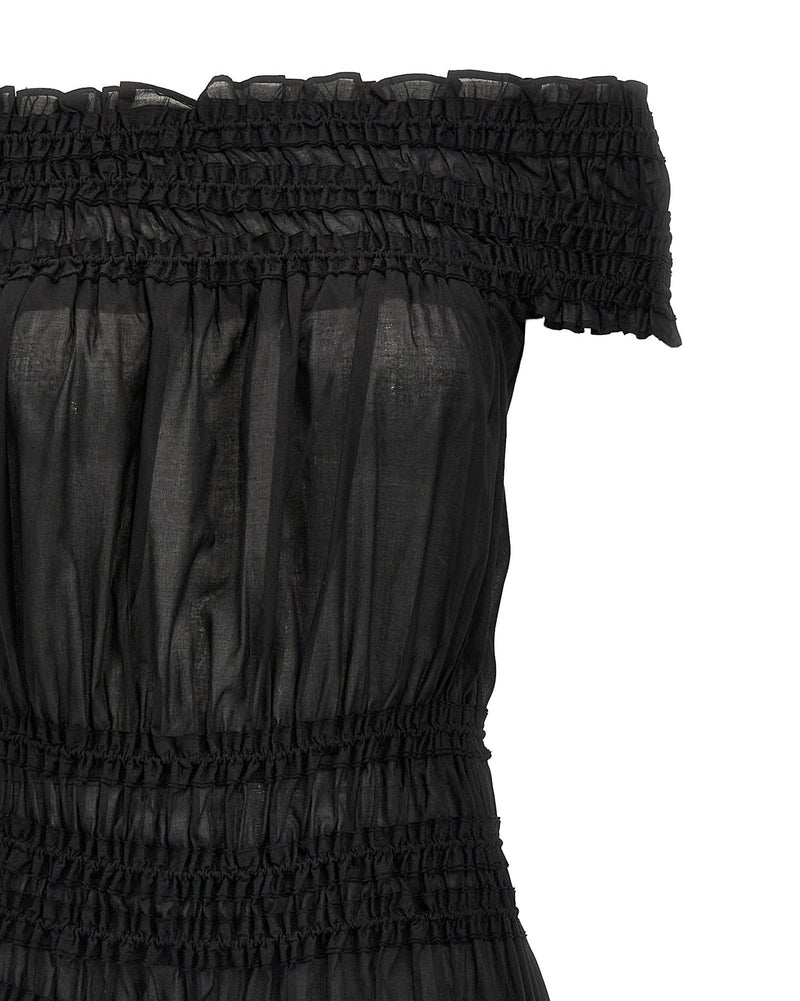 Tory Burch Cotton Smocked Dress Glam Steals