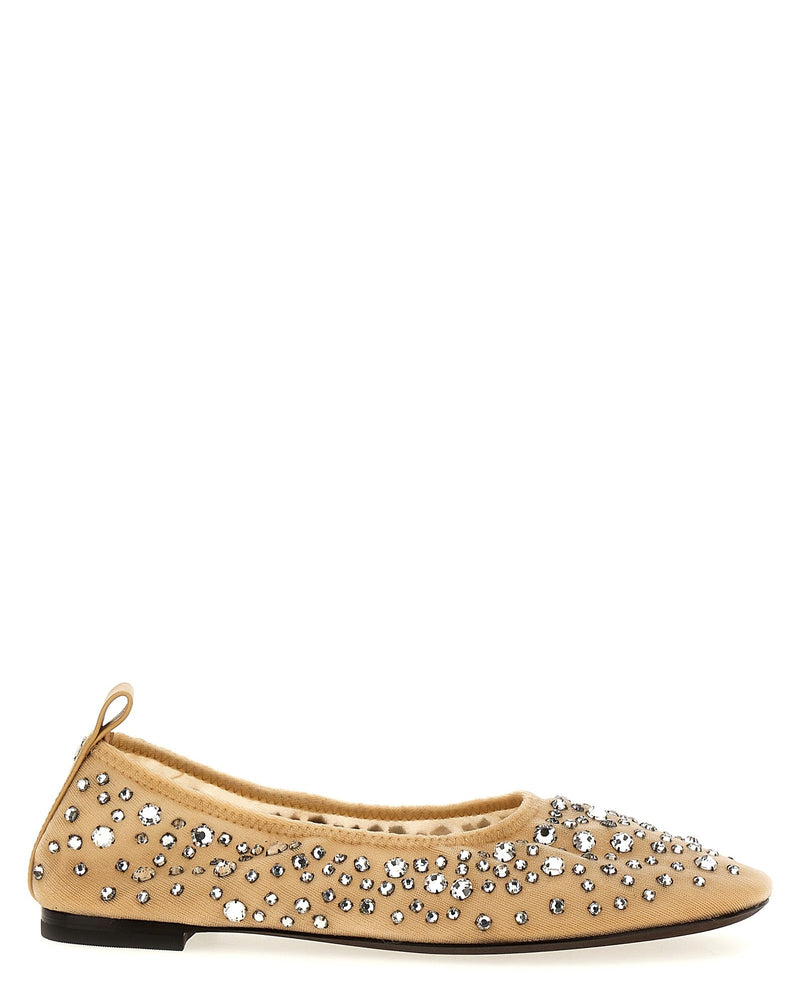 Tory Burch Crystal Ballet Flats Glam Steals
