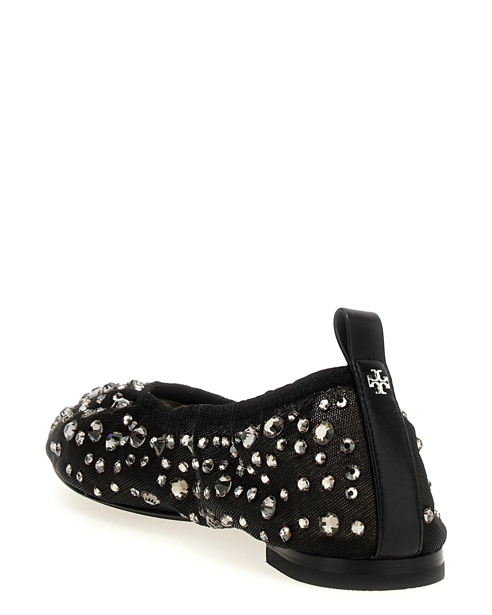 Tory Burch Crystal Ballet Flats Glam Steals