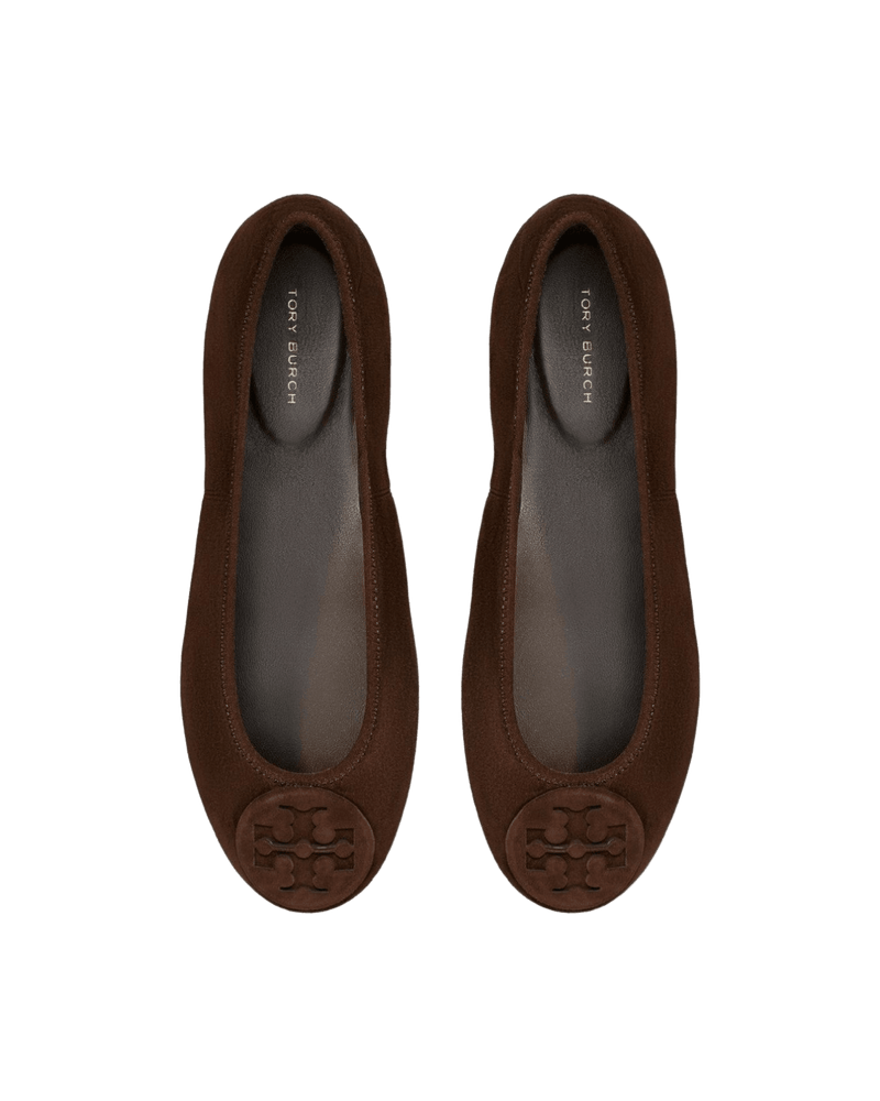 Tory Burch Brown Flat Shoes Glam Steals