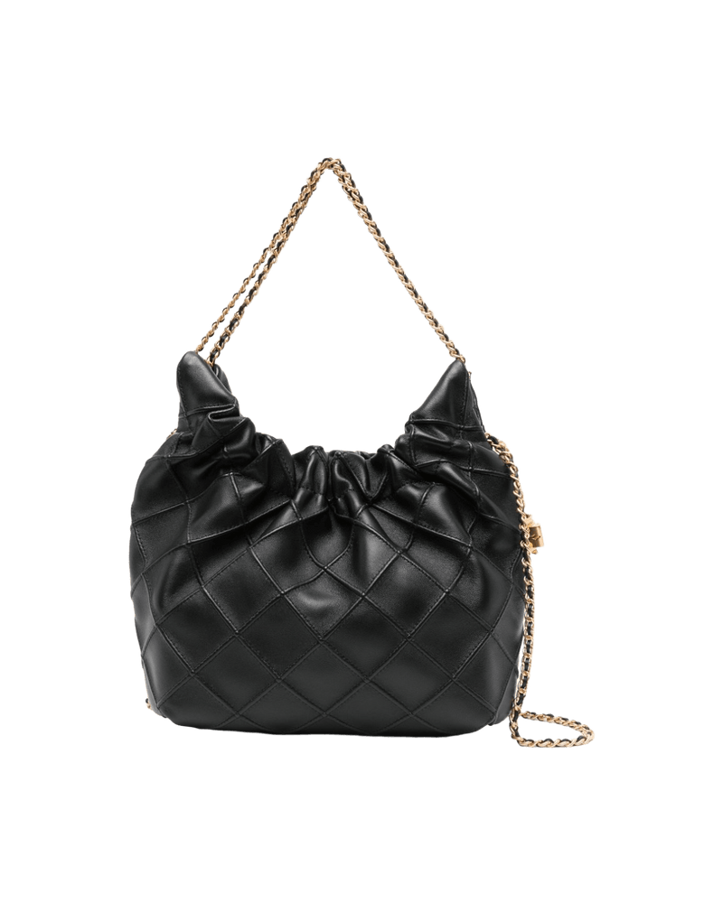 Tory Burch Fleming mini leather hobo bag Glam Steals
