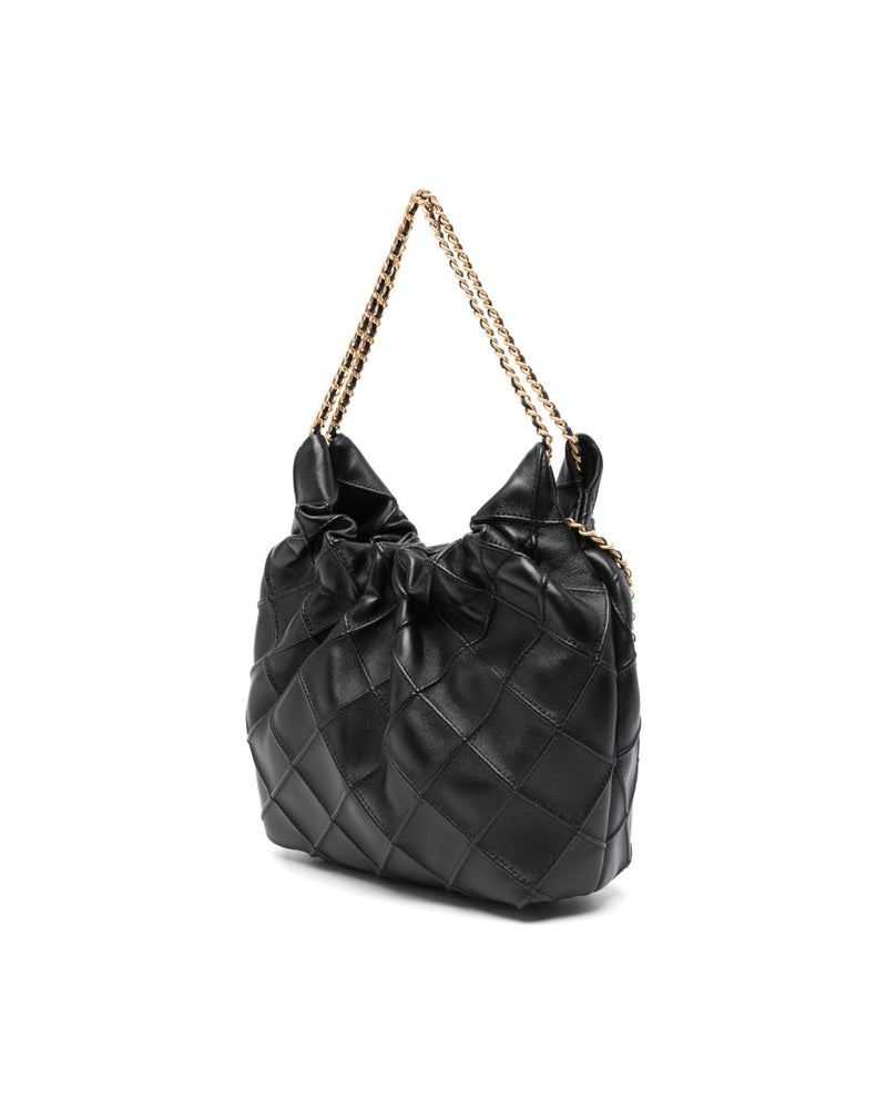 Tory Burch Fleming mini leather hobo bag Glam Steals