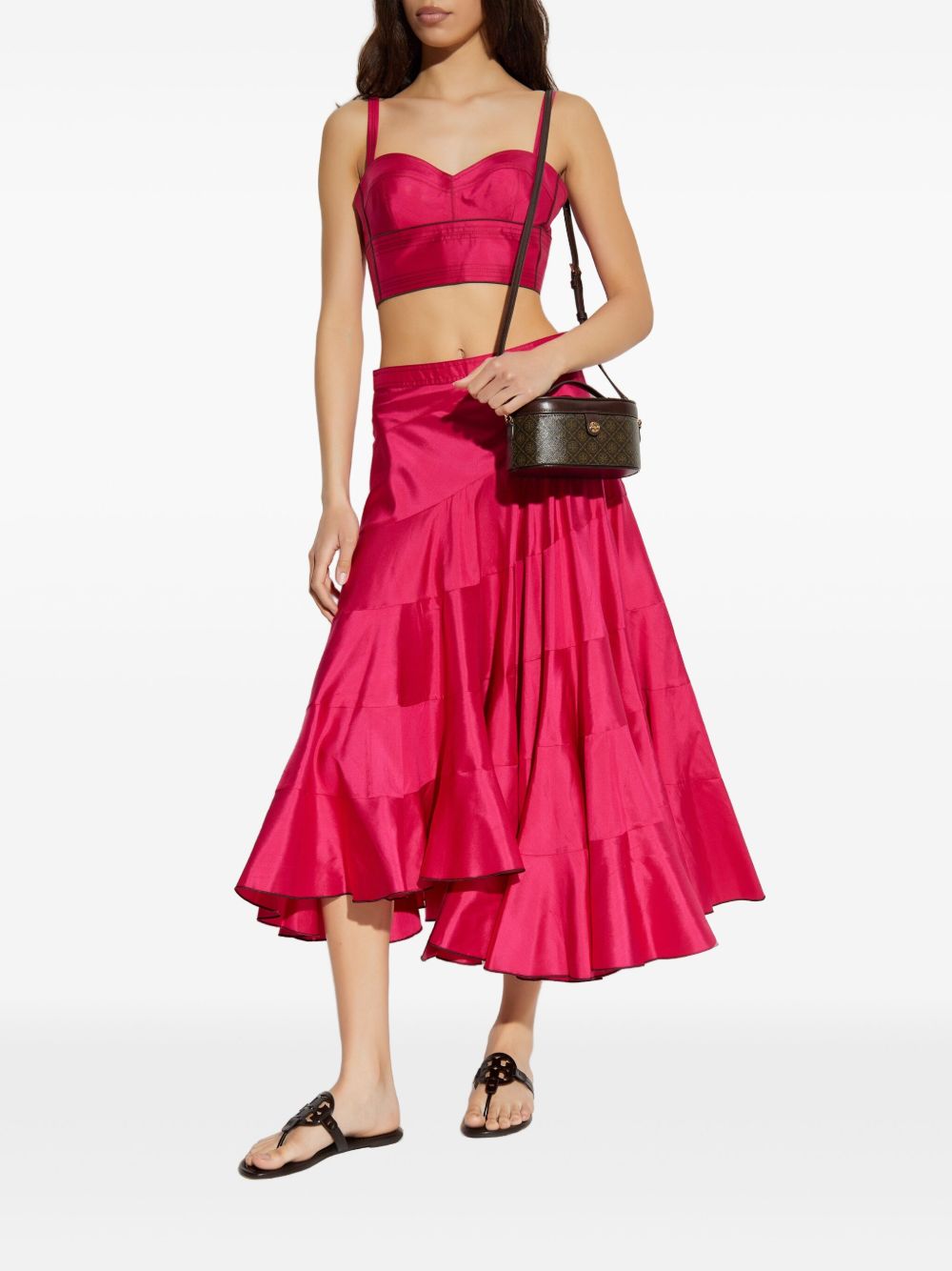 Tory Burch Fuchsia Skirt Glam Steals