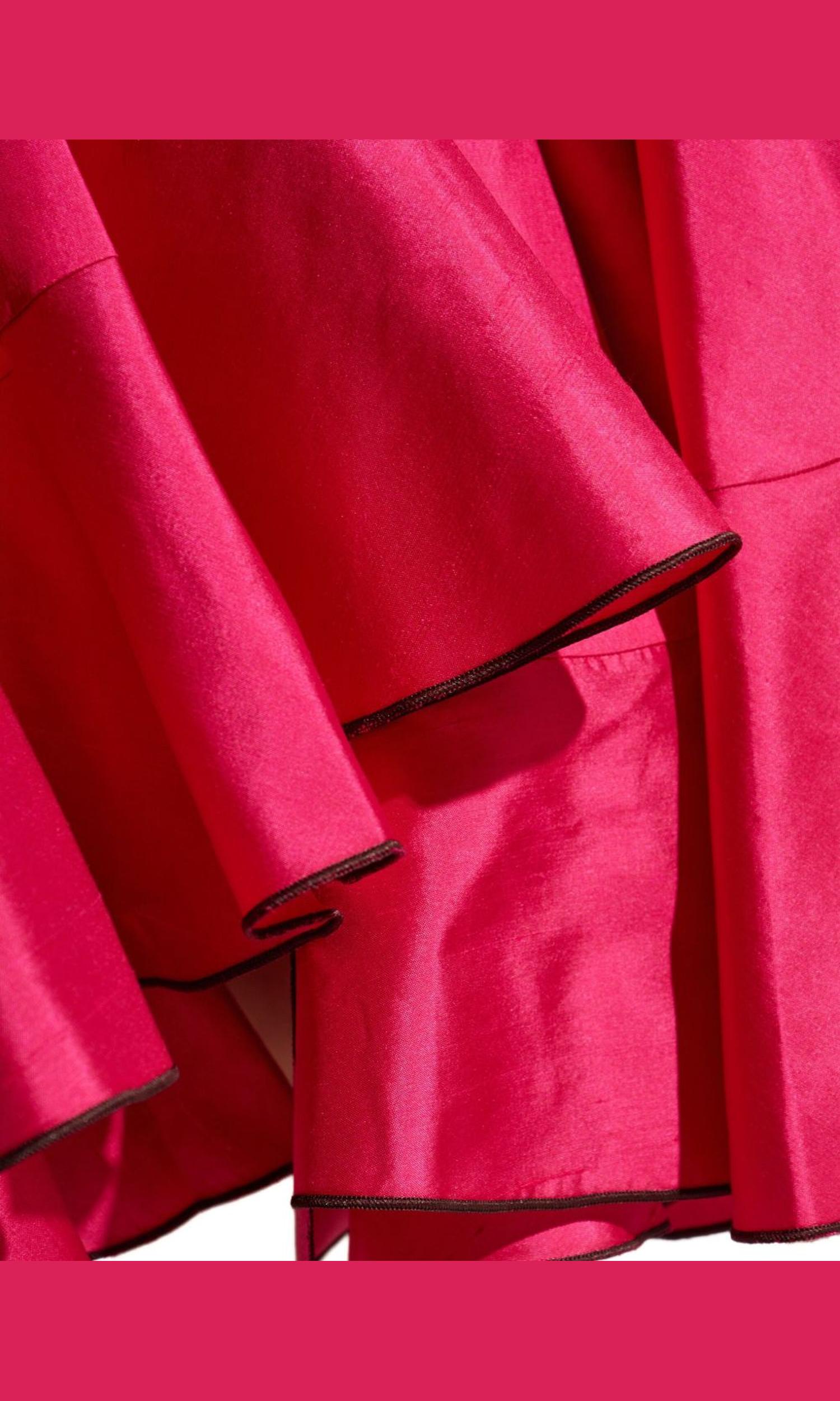 Tory Burch Fuchsia Skirt Glam Steals