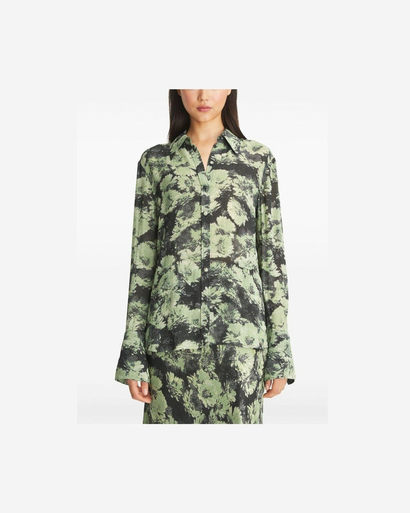 Tory Burch Green Shirt Shirts