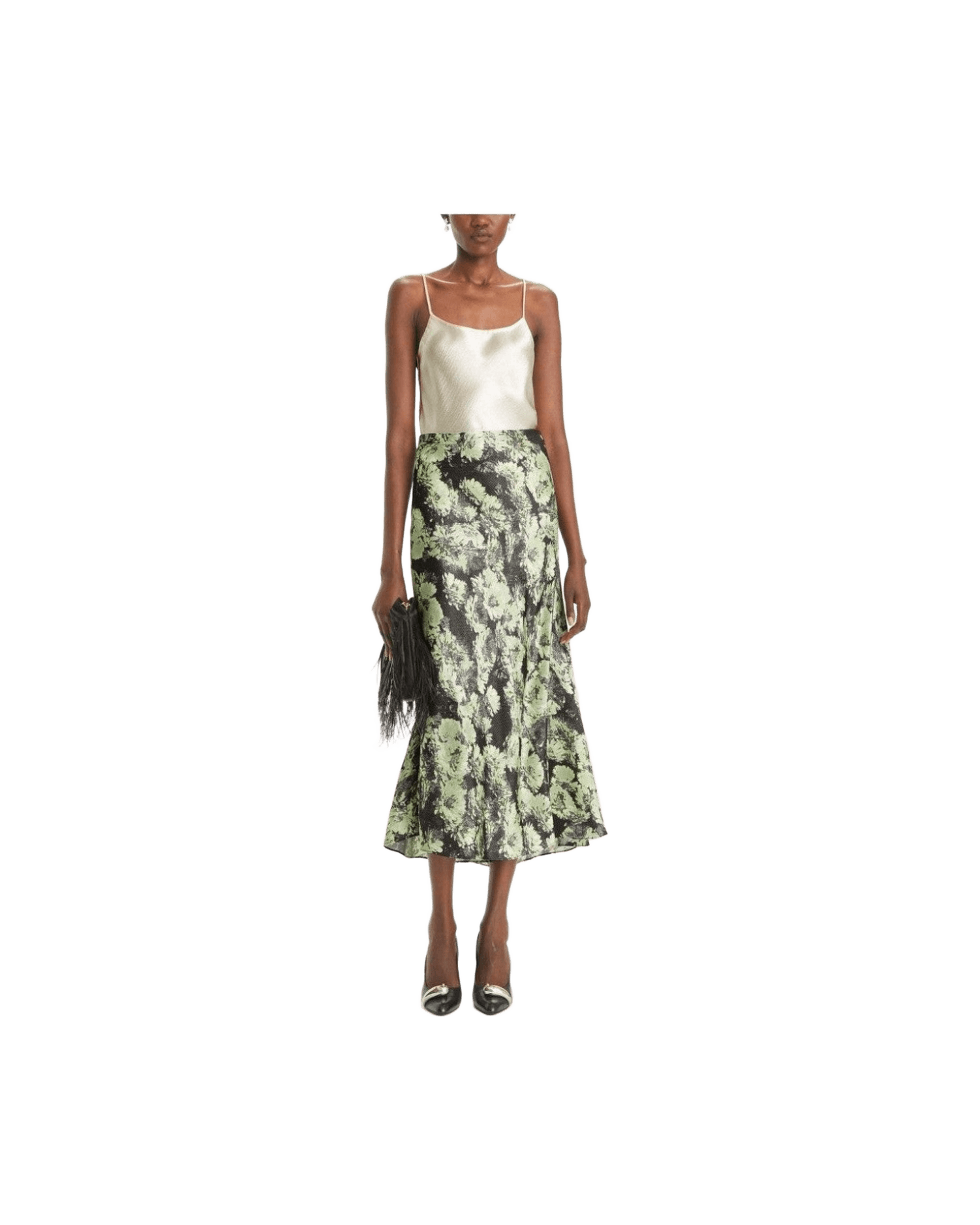 Tory Burch Green Skirt Glam Steals