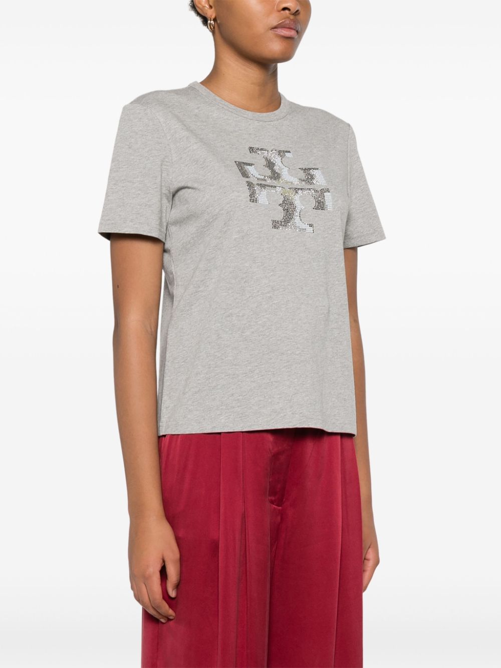 Tory Burch Grey T-shirt Glam Steals