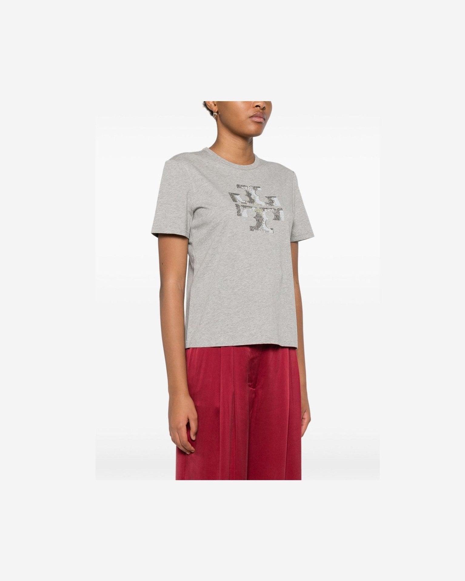 Tory Burch Grey T-shirt Glam Steals