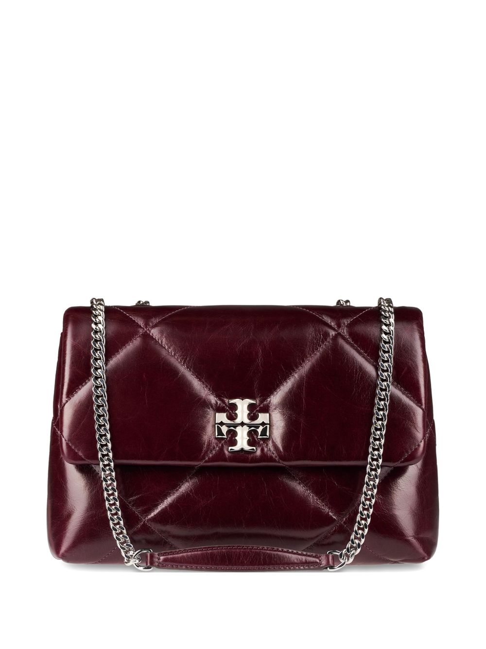 Tory Burch Kira Diamond Quilt Distressed Shoulder Bag Glam Steals