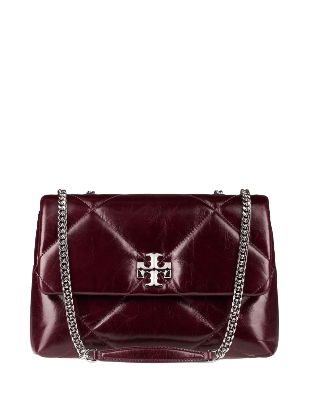 Tory Burch Kira Diamond Quilt Distressed Shoulder Bag Glam Steals