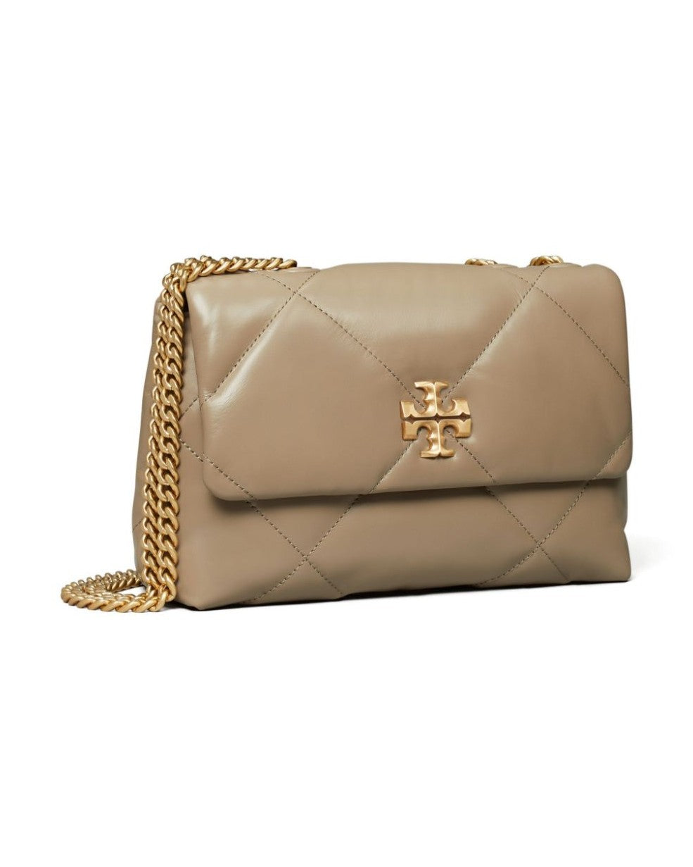 Tory Burch Kira Diamond small leather shoulder bag Glam Steals