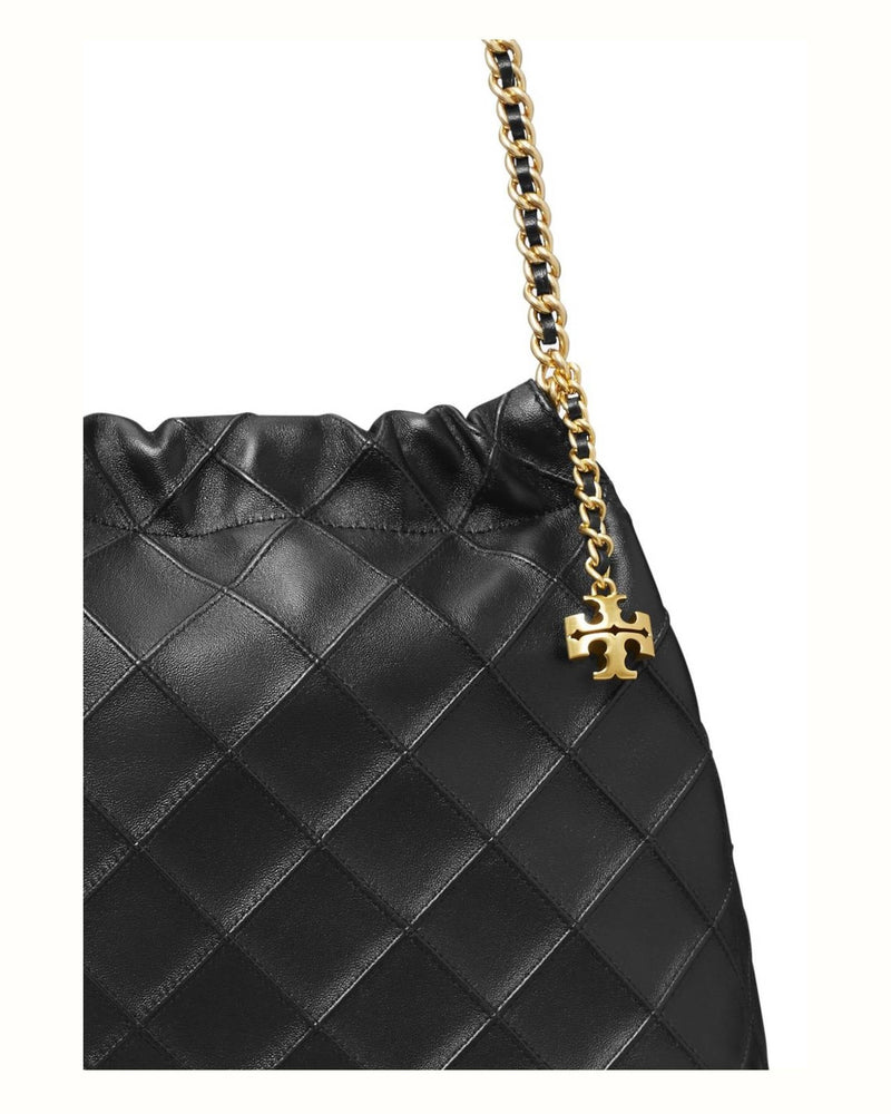 Tory Burch Leather Fleming Hobo Bag Glam Steals