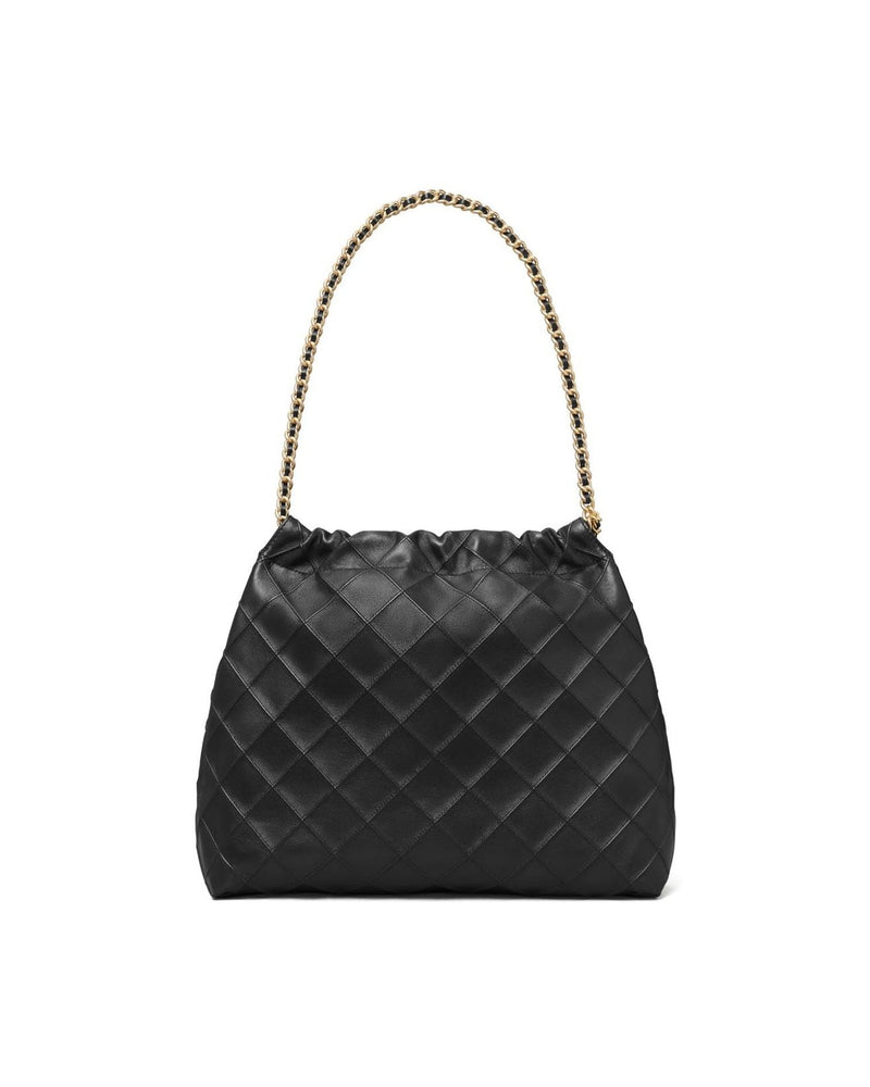 Tory Burch Leather Fleming Hobo Bag Glam Steals
