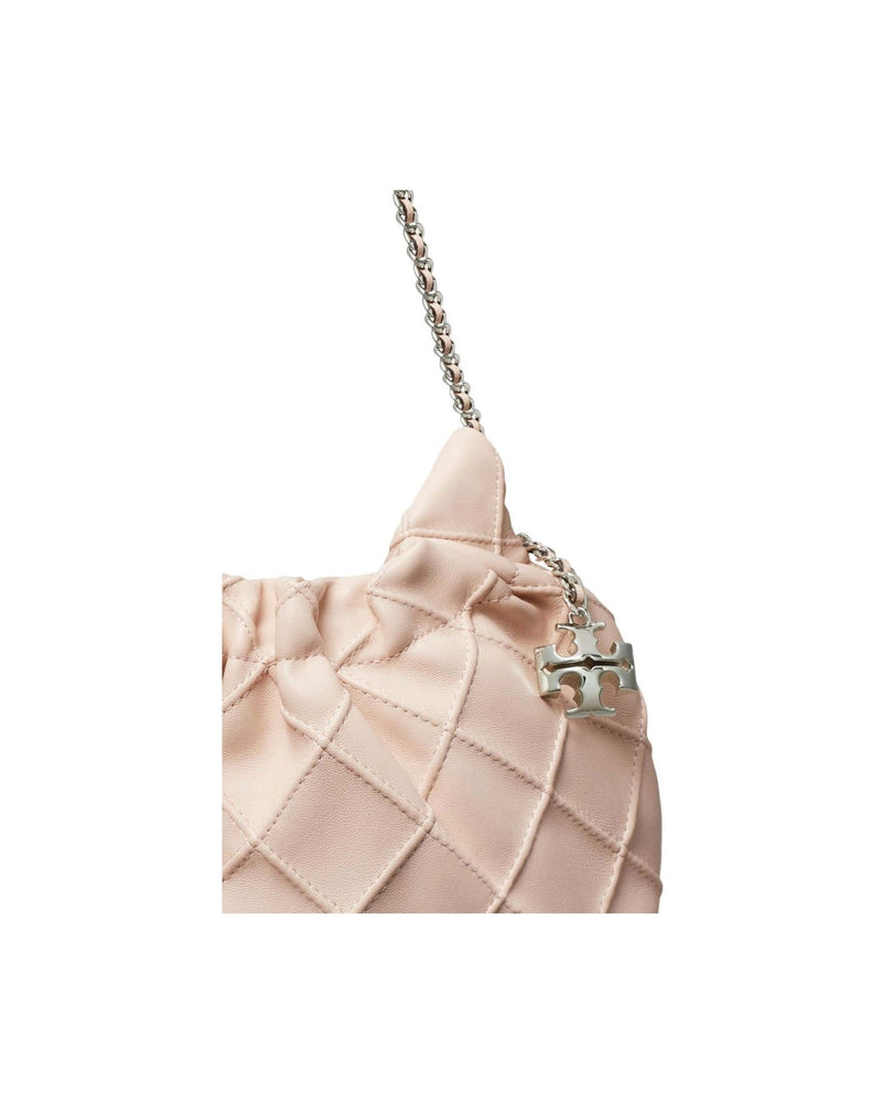 Tory Burch Leather Fleming Mini Hobo Bag Glam Steals