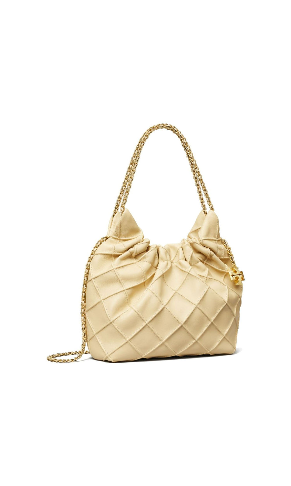 Tory Burch Leather Fleming Mini Hobo Bag Glam Steals