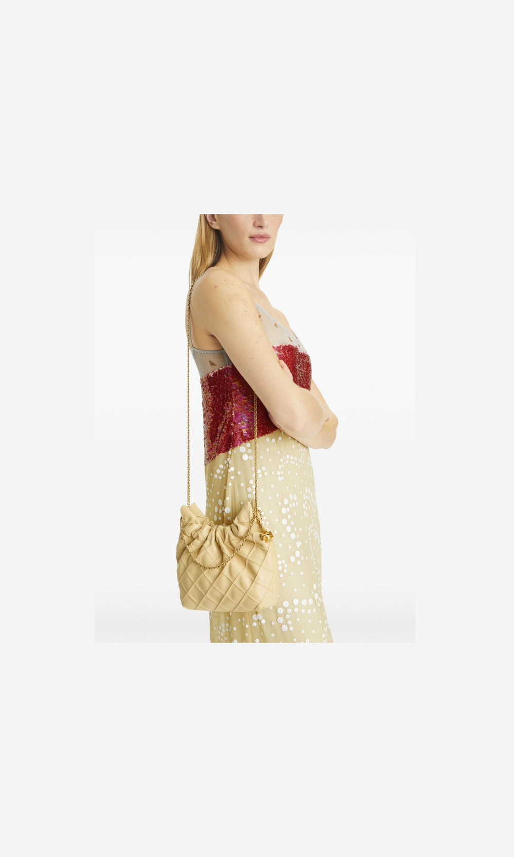 Tory Burch Leather Fleming Mini Hobo Bag Glam Steals
