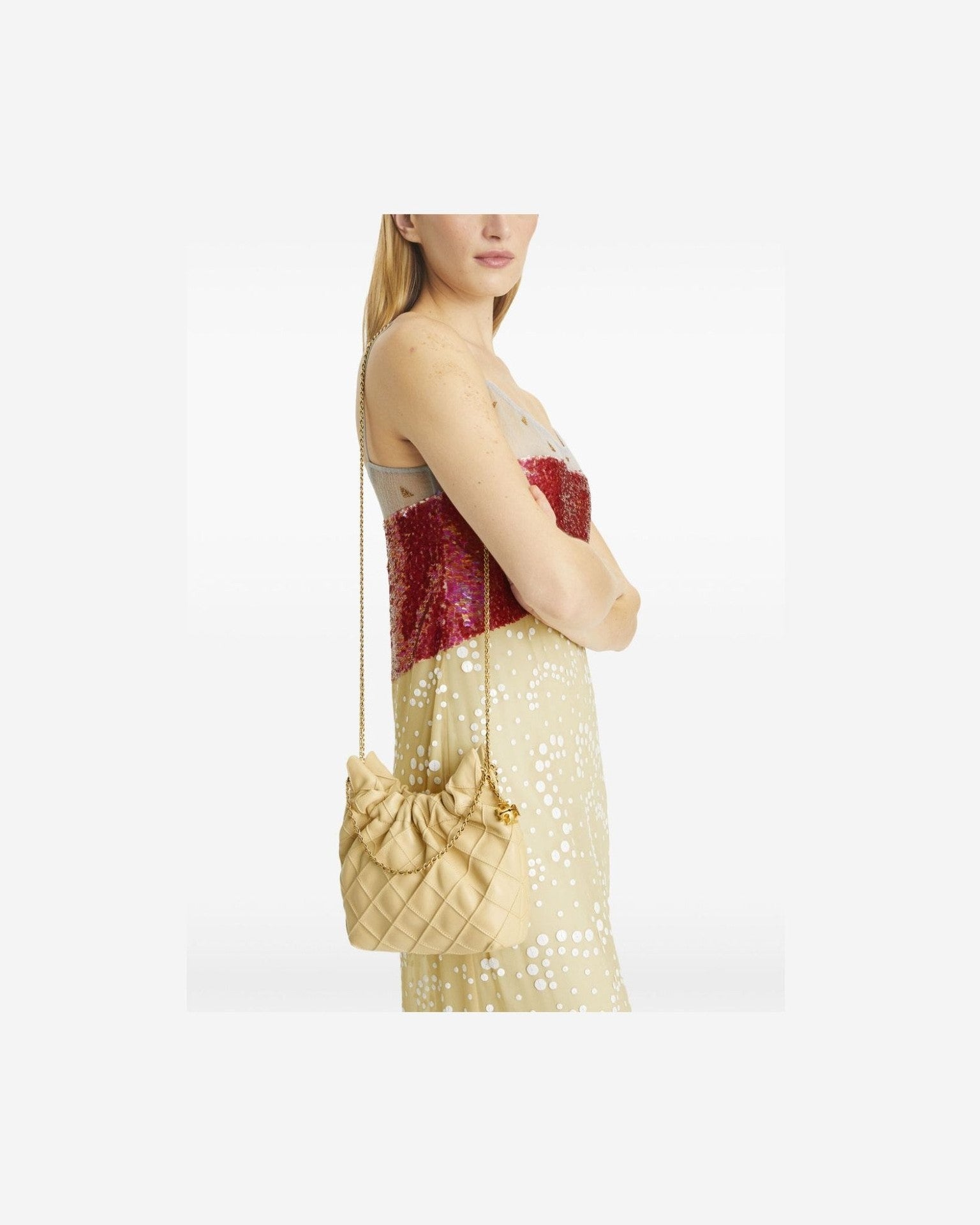 Tory Burch Leather Fleming Mini Hobo Bag Glam Steals