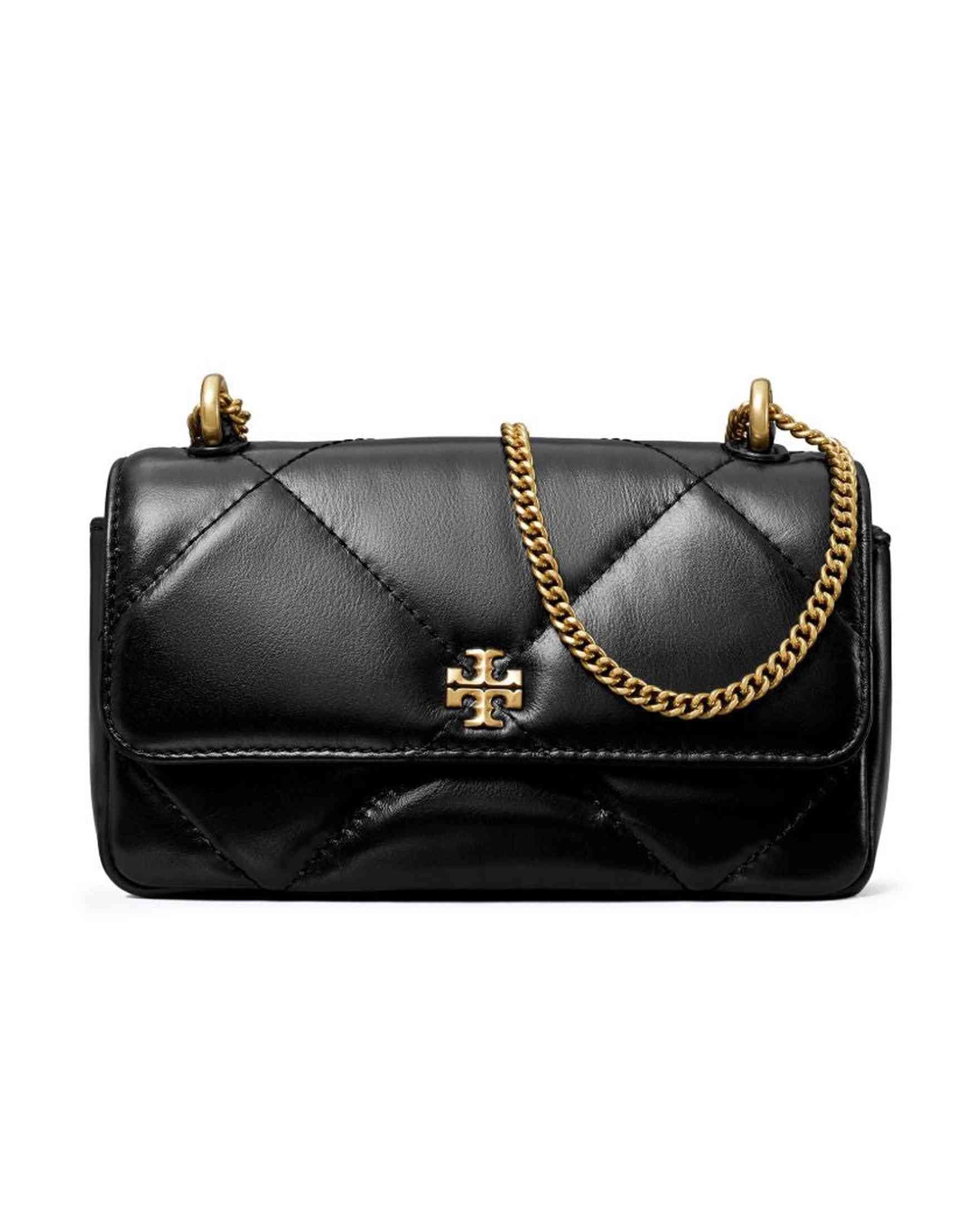 Tory Burch Leather Kira Diamond Mini Shoulder Bag Glam Steals